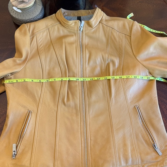 Wilson Leather / Black Rivet Light Brown Leather Jacket - Picture 12 of 12